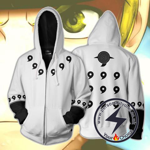 Naruto - Madara 6 Paths Zip Up - Hoodies Jackets